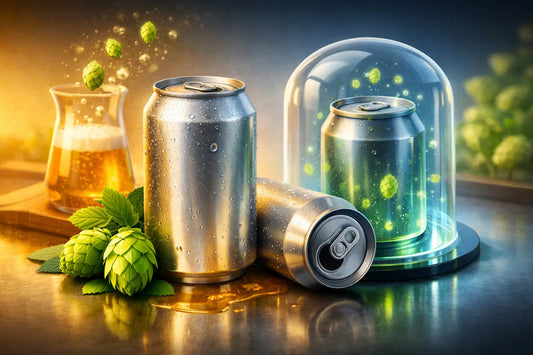 Warum die Bierdose Hopfenaromen besser schützt