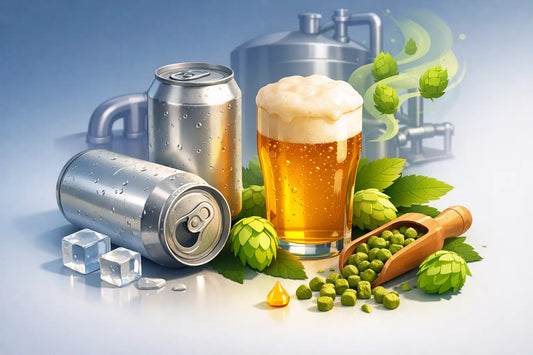Hopfenaroma im Bier verbessern und frisch halten