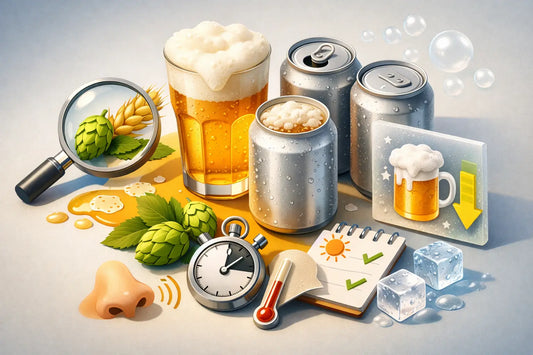 Wie erkennt man frisches Bier? 7 klare Zeichen