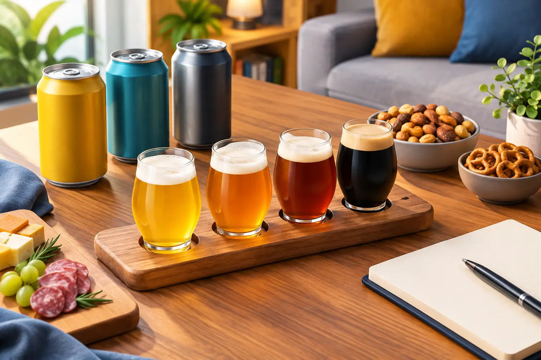 Bierverkostung zuhause vorbereiten leicht gemacht