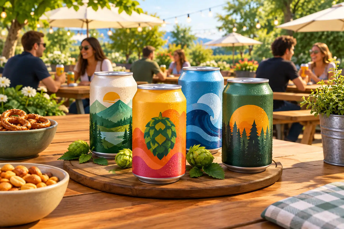 Craft Bier für den Biergarten, das Gäste mögen