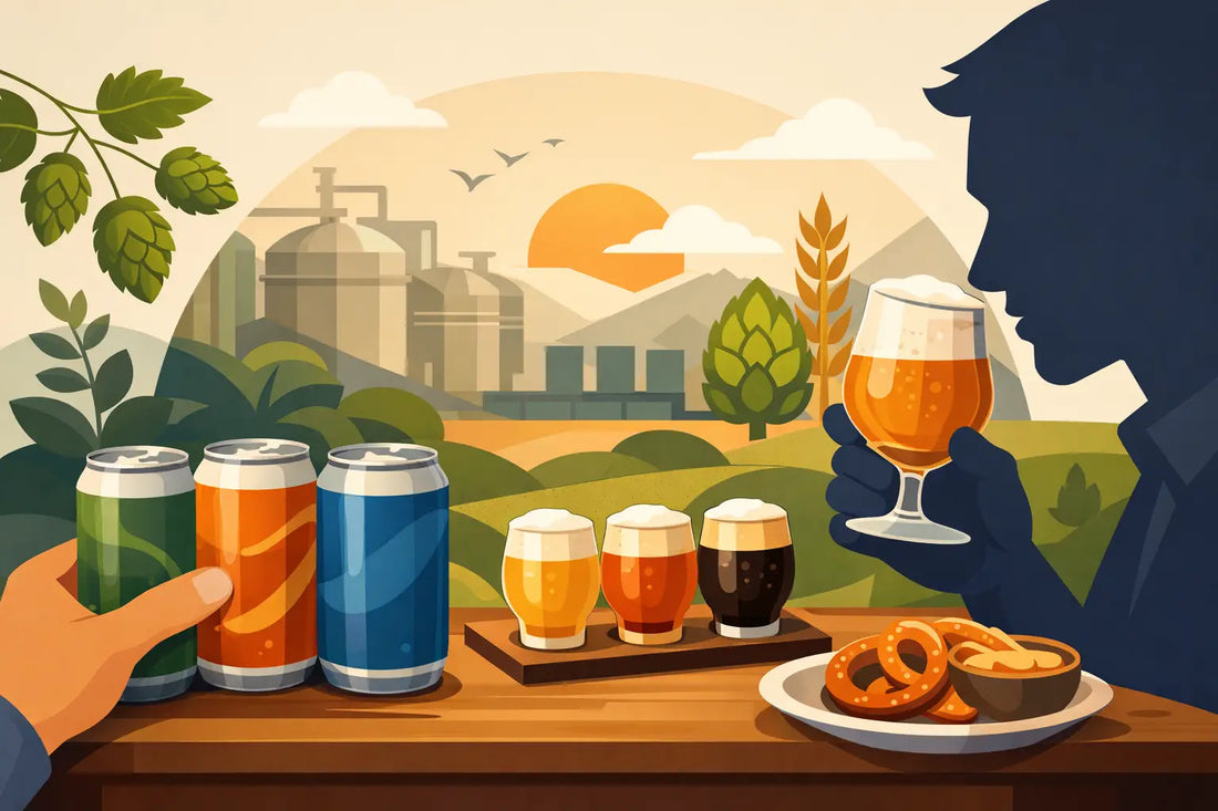 Craft Bier für Einsteiger richtig trinken