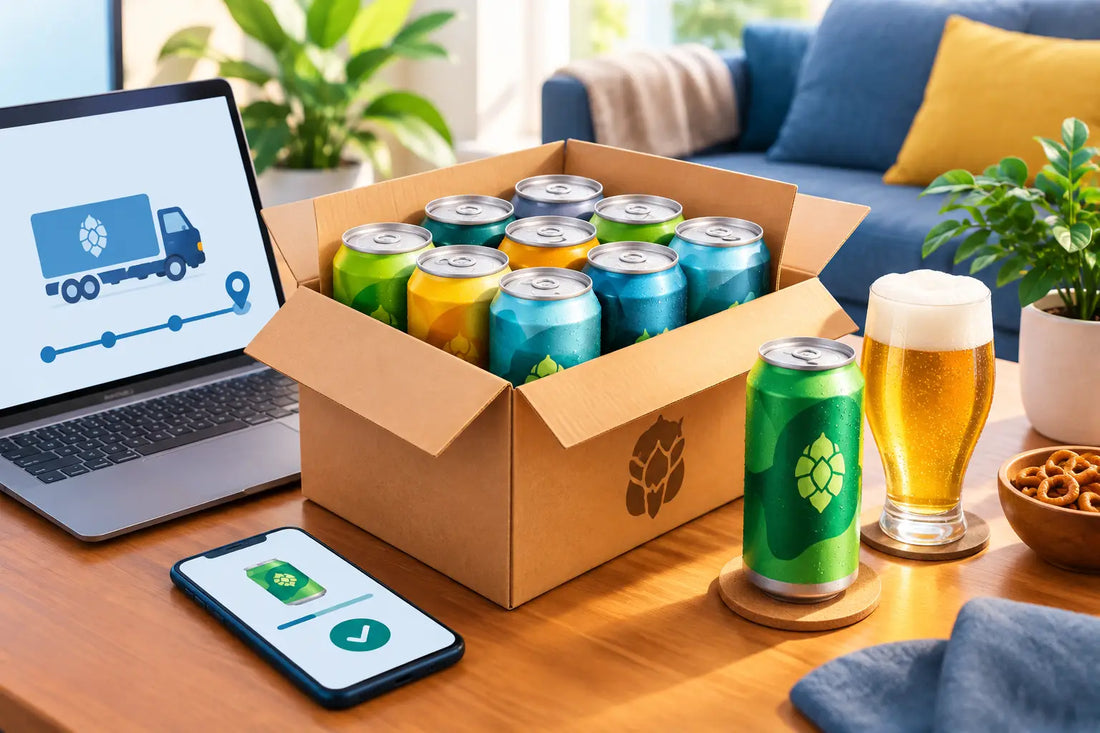 Frisches Bier online verschicken und frisch genießen
