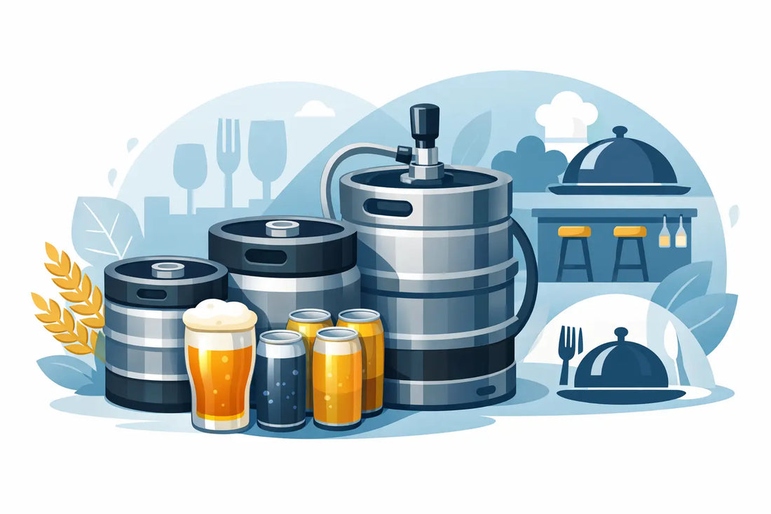 Bier im KEG für Gastronomie richtig wählen